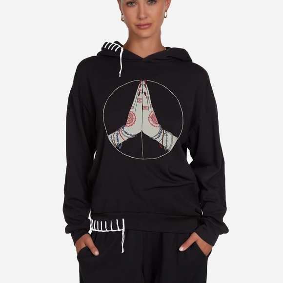 Lauren Moshi Tops - NWT Lauren Moshi Harmony,  Peace, Love,  Serenity hoodie